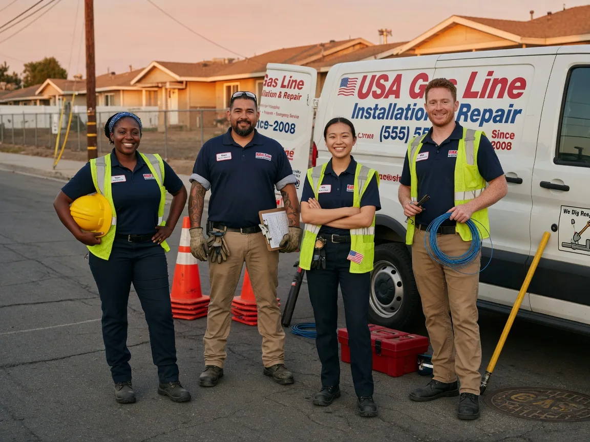 Gas Line Installation company in Chattaroy, WV